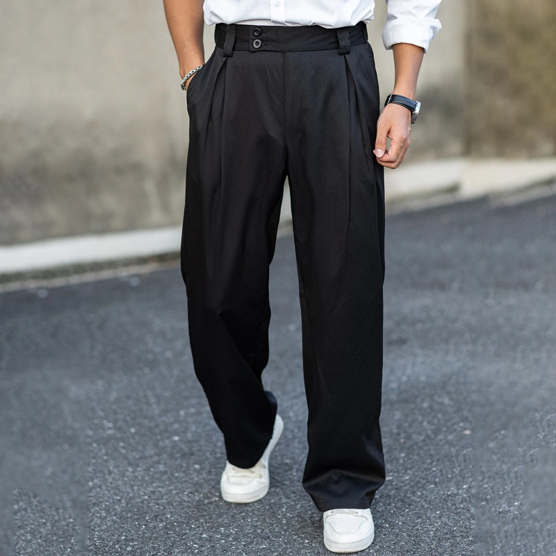 Men’s Wide Leg Dress Pants Hig – Dress Pant Flat Front recenzja i cena