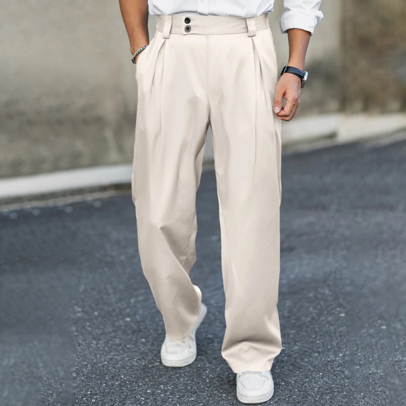Men’s Wide Leg Dress Pants Hig – Dress Pant Flat Front recenzja i cena