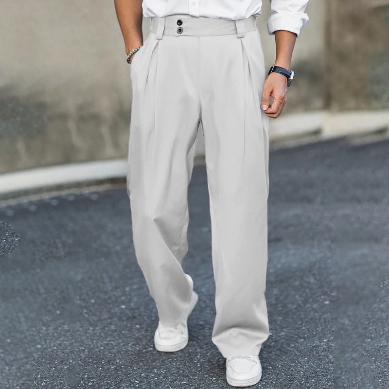 Men’s Wide Leg Dress Pants Hig – Dress Pant Flat Front recenzja i cena
