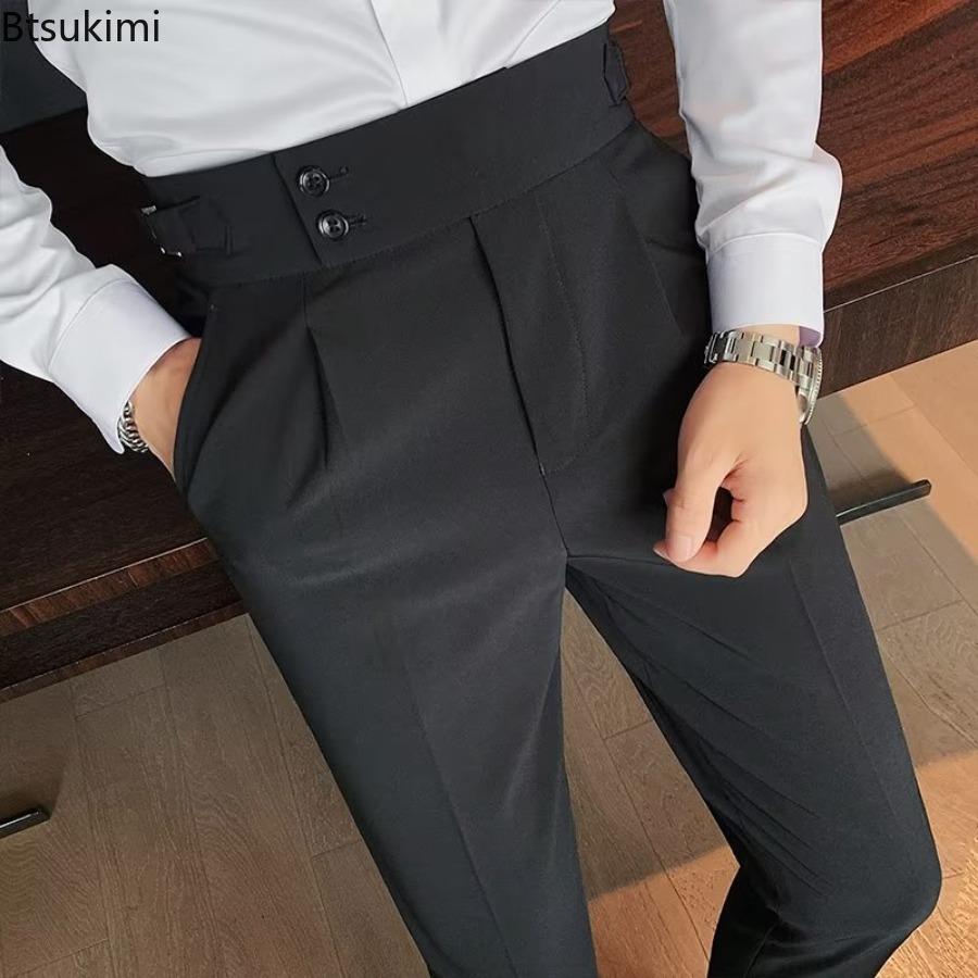 New 2026 Men's Solid Color Sui – Men Formal Wear Set recenzja i cena