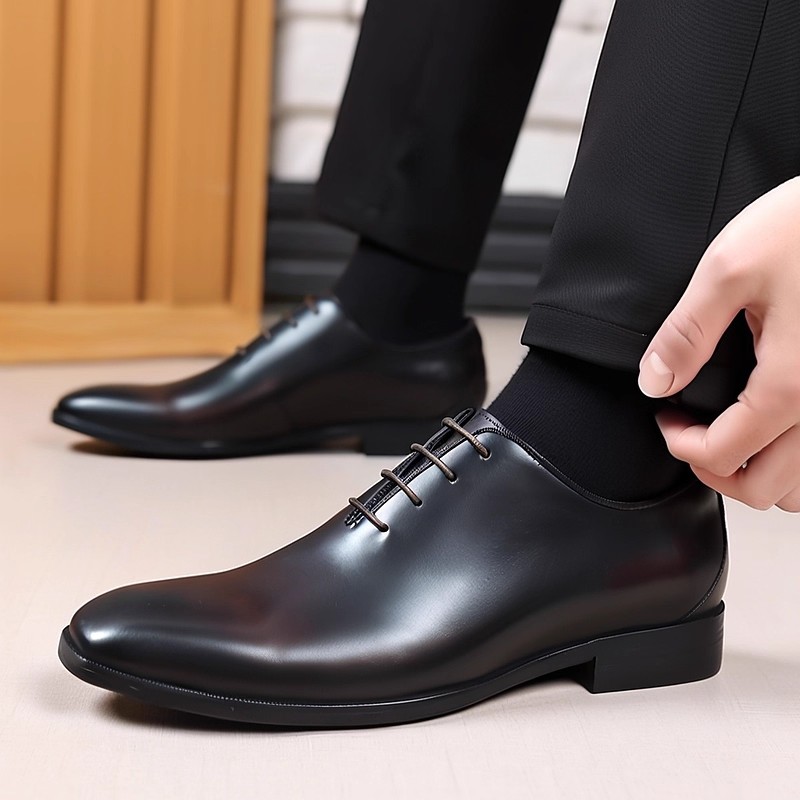 Designer Genuine Leather Mens  – Men Formal Wear Dress recenzja i cena