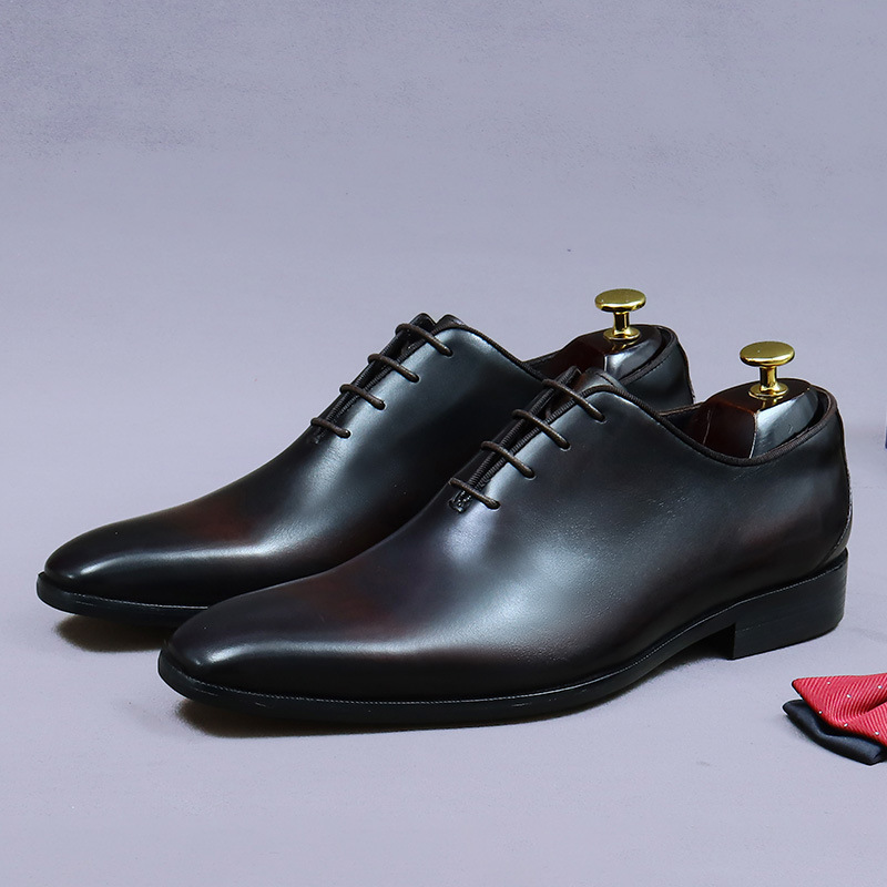 Designer Genuine Leather Mens  – Men Formal Wear Dress recenzja i cena