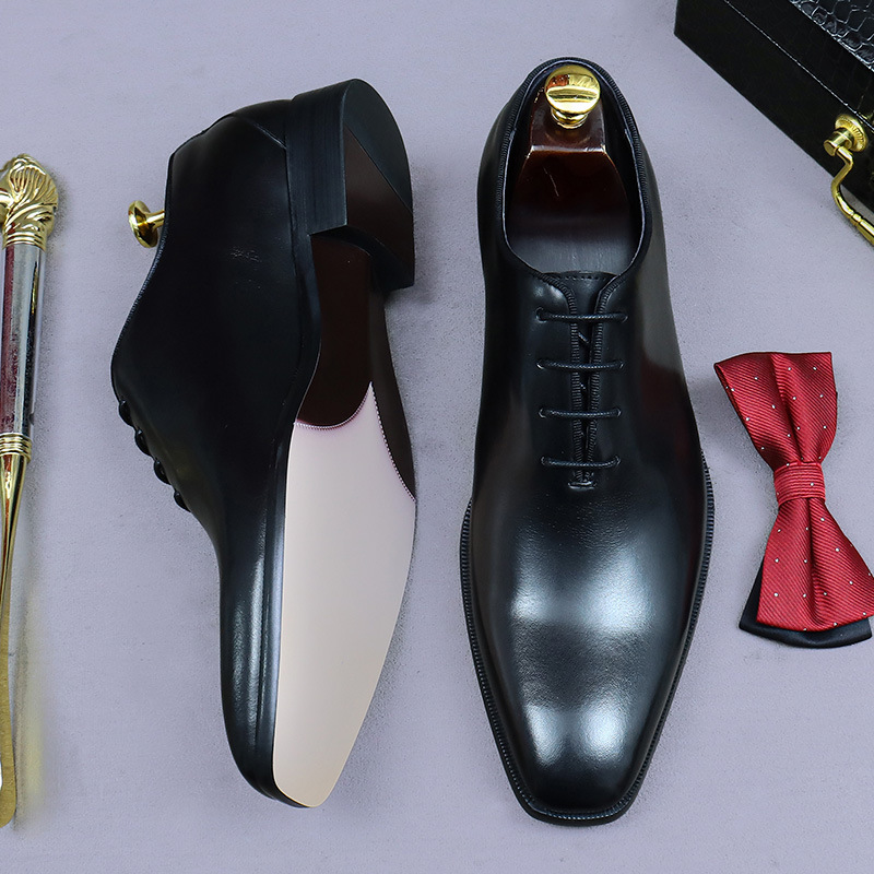 Designer Genuine Leather Mens  – Men Formal Wear Dress recenzja i cena